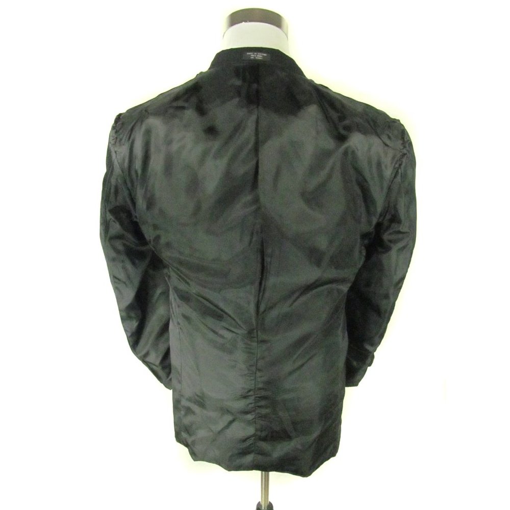 Paulo Solari Men's Blazer 41L Black 4 Button - Picture 8 of 8